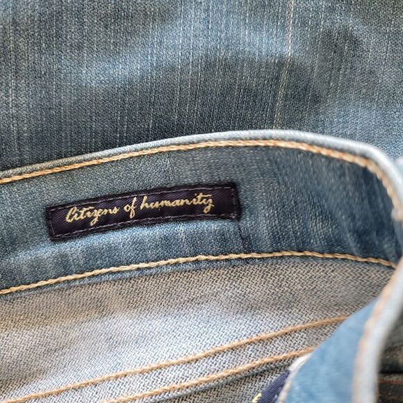 Citizens of humanity womens Kelly 063 low rise semi flare jeans size 27 - Picture 8 of 8